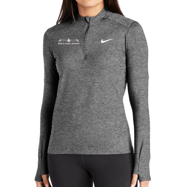 Nike Ladies Dri-FIT Element 1/2-Zip Top - Embroidered Logo Thumbnail