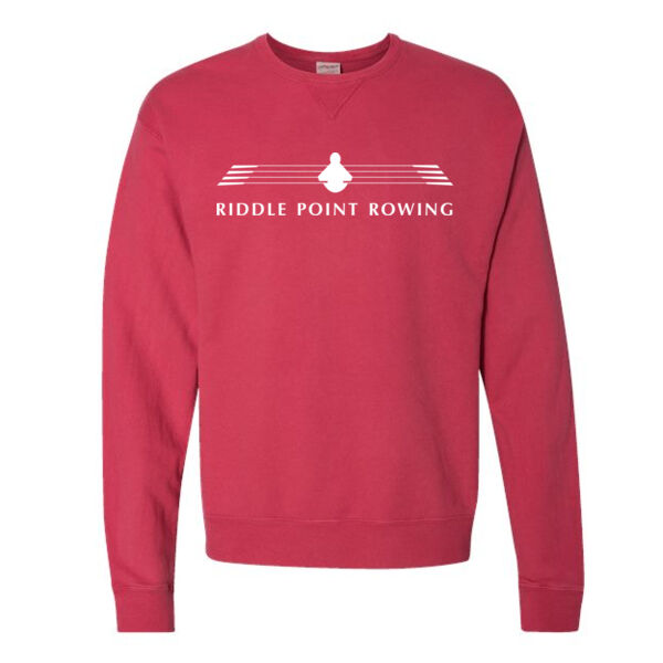 ComfortWash by Hanes - Garment-Dyed Unisex Crewneck Sweatshirt - Printed Logo Thumbnail