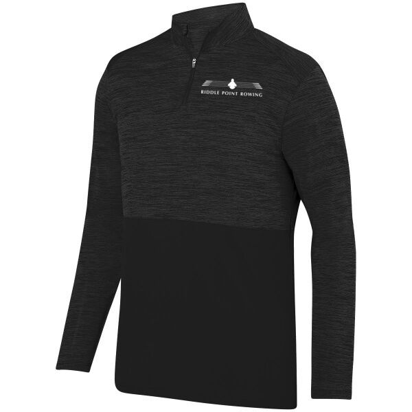 Augusta Sportswear - Shadow Tonal Heather 1/4 Zip Pullover - Printed Logo Thumbnail