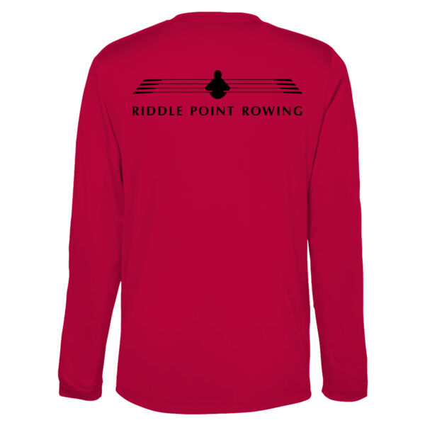 CORE365 - Unisex Capital Long Sleeve Performance T-Shirt - Printed Logos Thumbnail