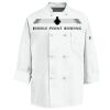Eight Knot Button Chef Coat with Thermometer Pocket Thumbnail