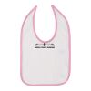 Infant Contrast Trim Premium Jersey Bib Thumbnail